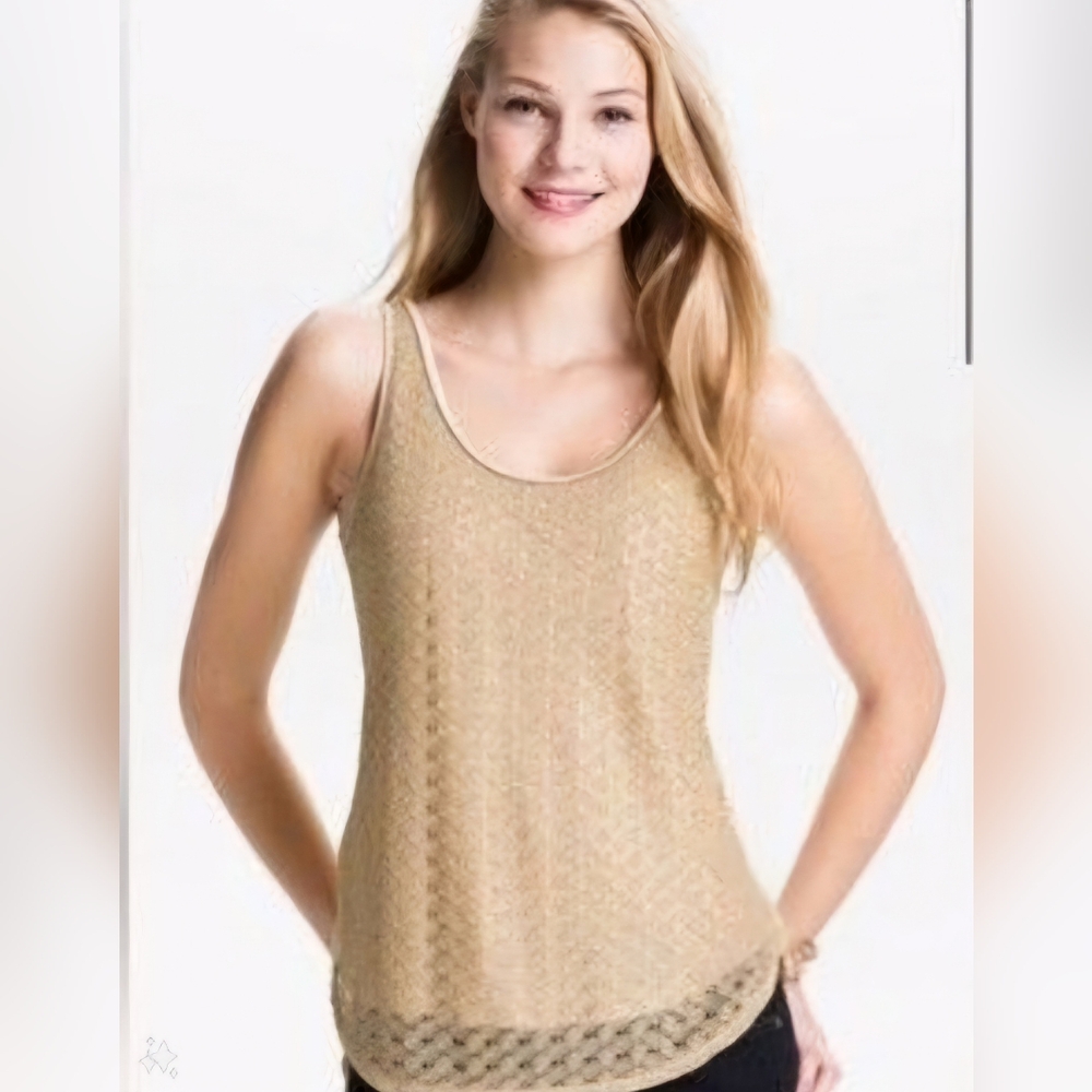 Lucky Brand Gold Tank Top